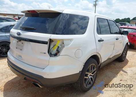 2016 Ford Explorer Sport из США, поврежденный, VIN 1FM5K8GT9GGA84346